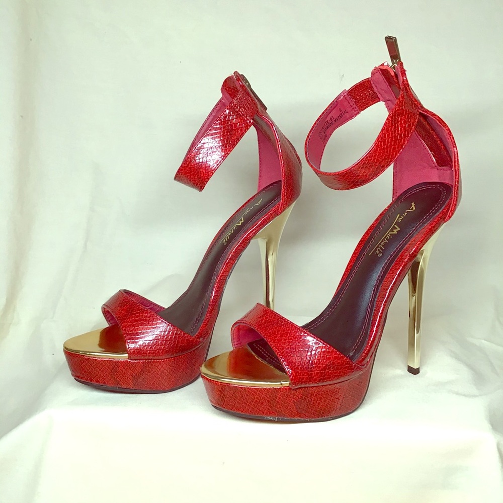 Anne Michelle, Socialite, Red heels, size 6